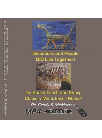 Dinosaurs and People DID Live Together! AND Do Sharp Teeth and Sharp Claws a Meat Eater Make? (USB Thumb Drive) 